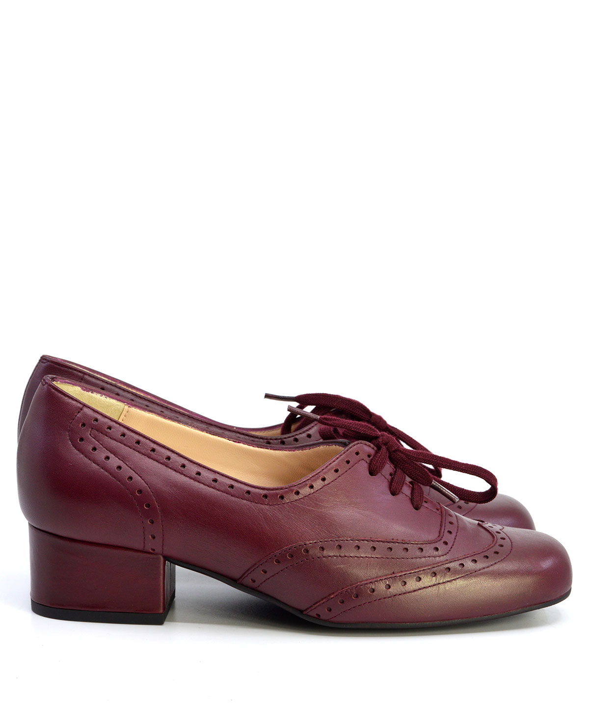 SHERRIF SHOES Women's Maroon Stiletto Heel Sandals - Sherrif Shoes - 3109522