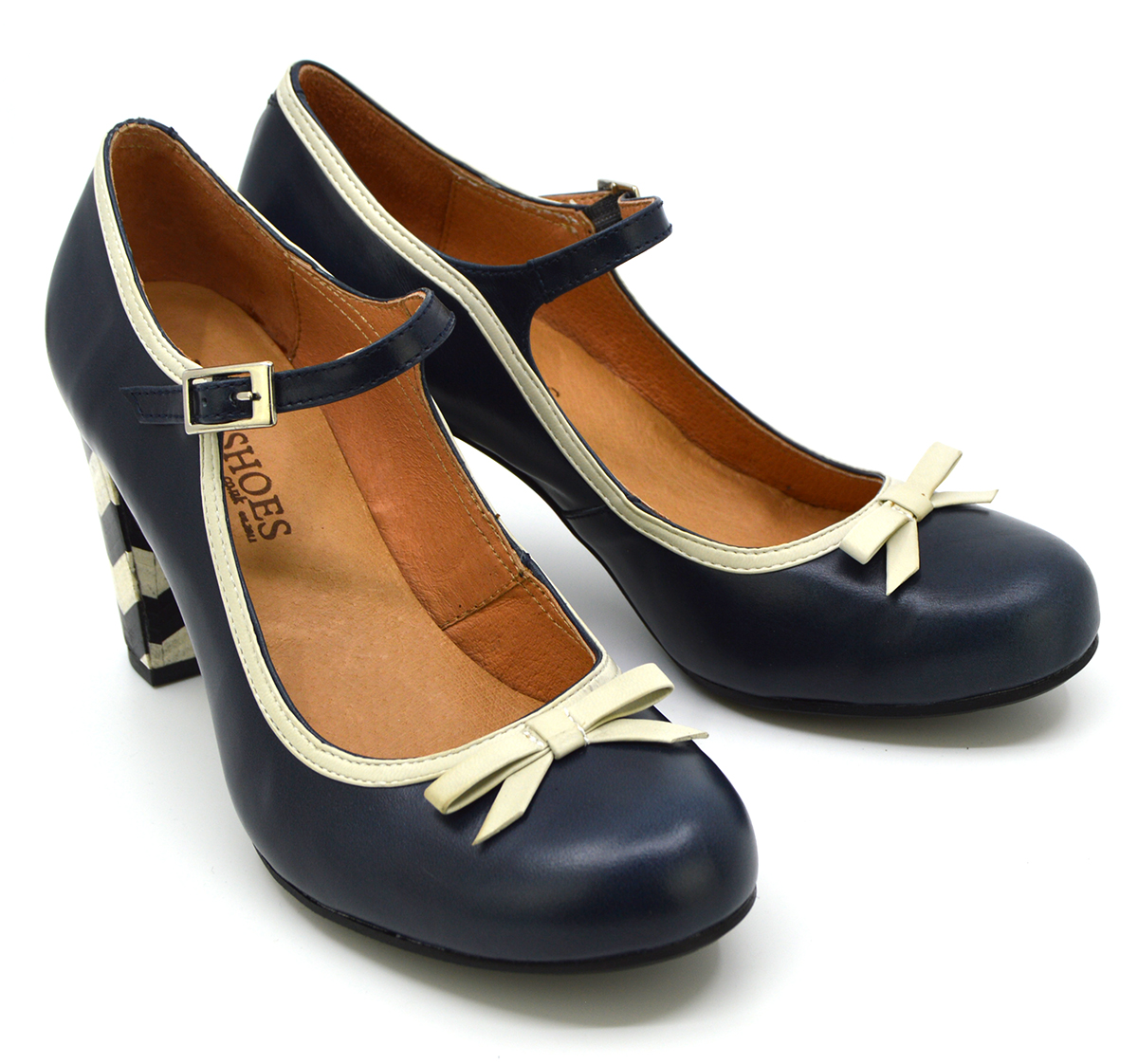 navy and cream shoes uk