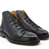 Black Monkey Boots Version 4 - New Leather Upper - Leather Sole