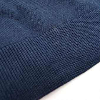 Gabicci Navy Blue Francesco long Sleeve Polo Top – Mod Shoes