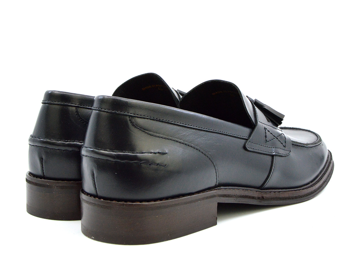 Scorchers – Black Tassel Loafers – Ska Skinhead Suedehead 60s-70s Style ...