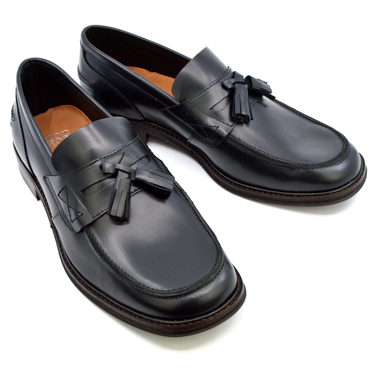 Scorchers – Black Tassel Loafers – Ska Skinhead Suedehead 60s-70s Style ...