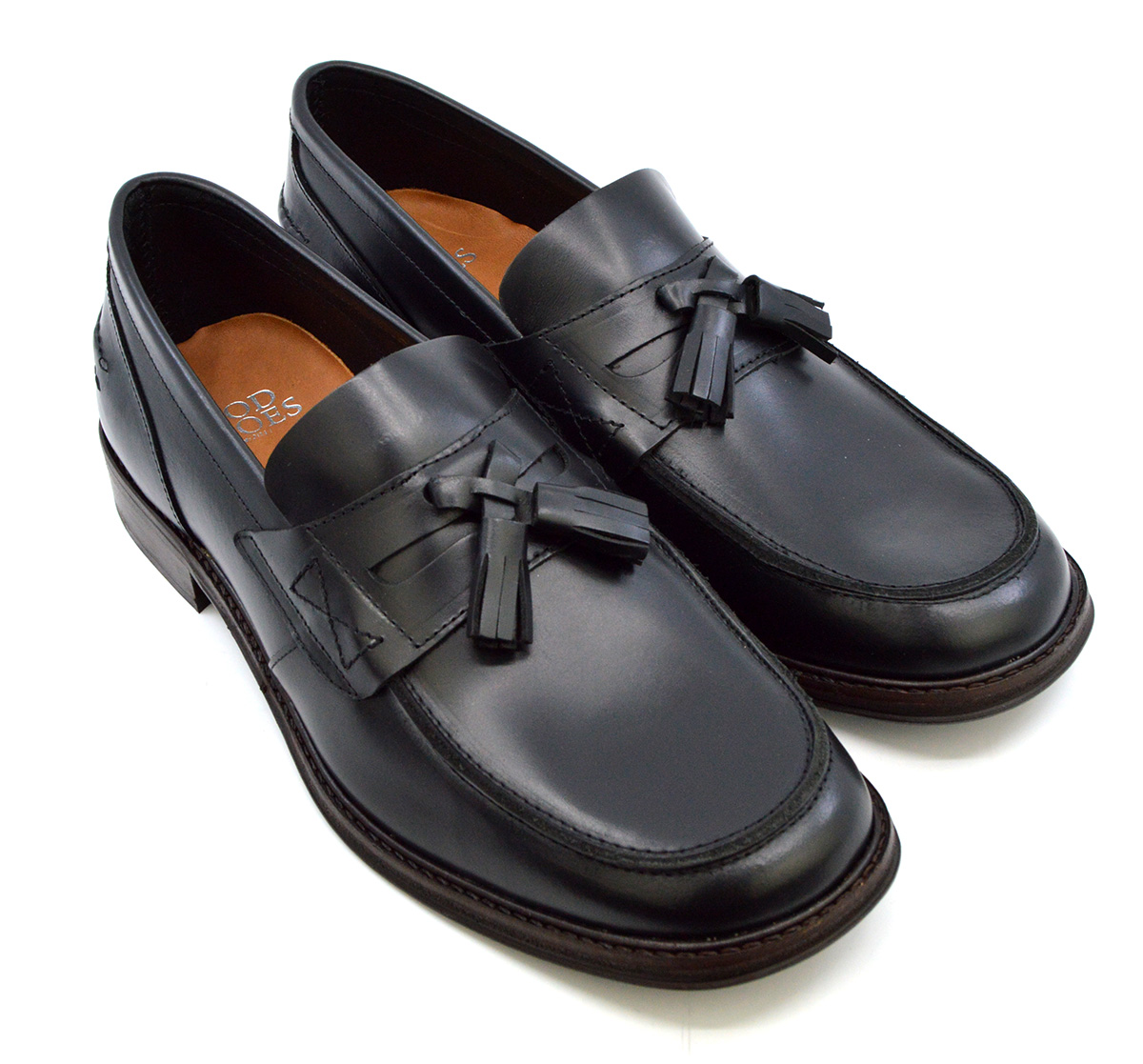 Scorchers – Black Tassel Loafers – Ska Skinhead Suedehead 60s-70s Style ...