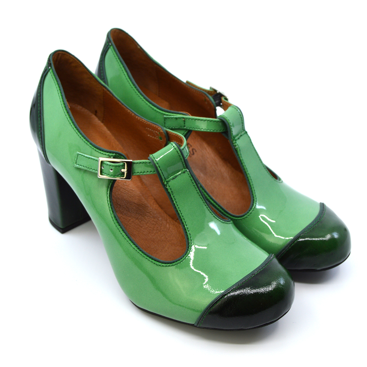 green ladies dress shoes