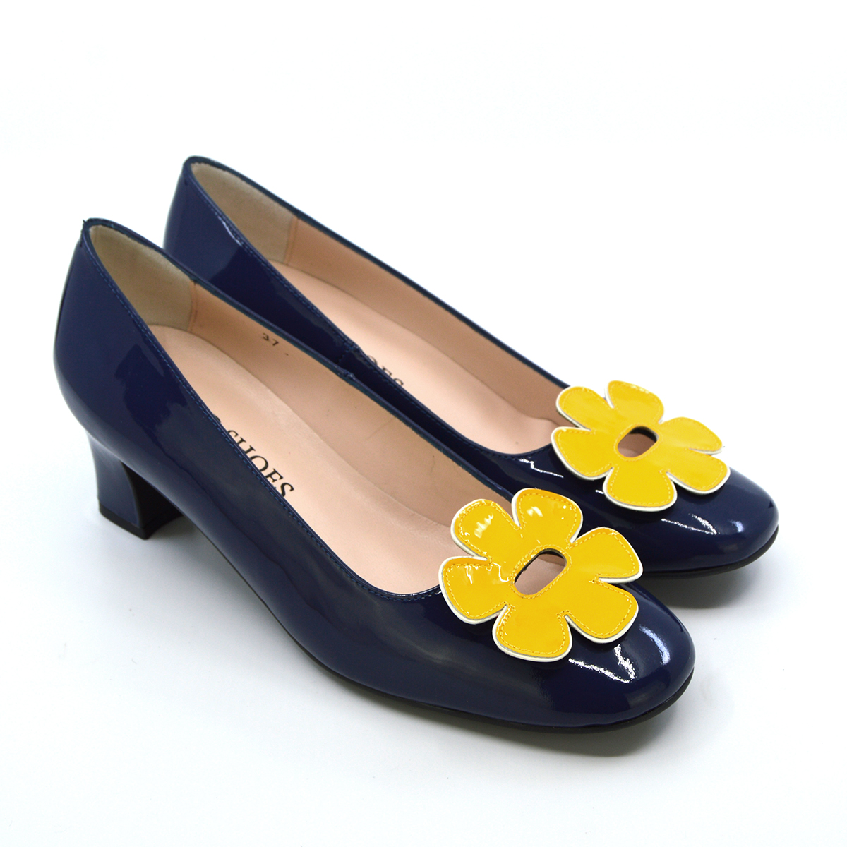 blue and yellow womens shoes