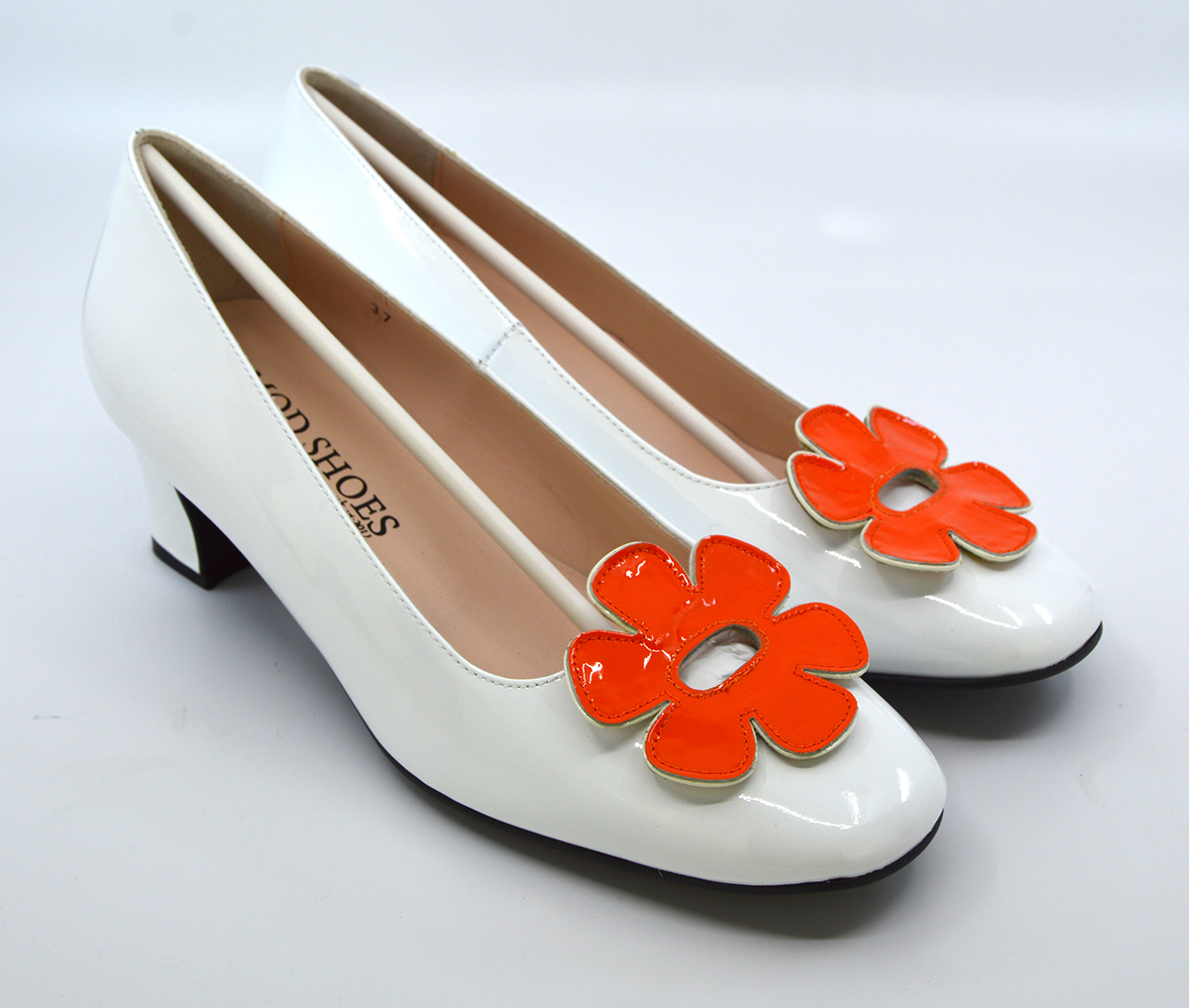 ladies orange shoes uk