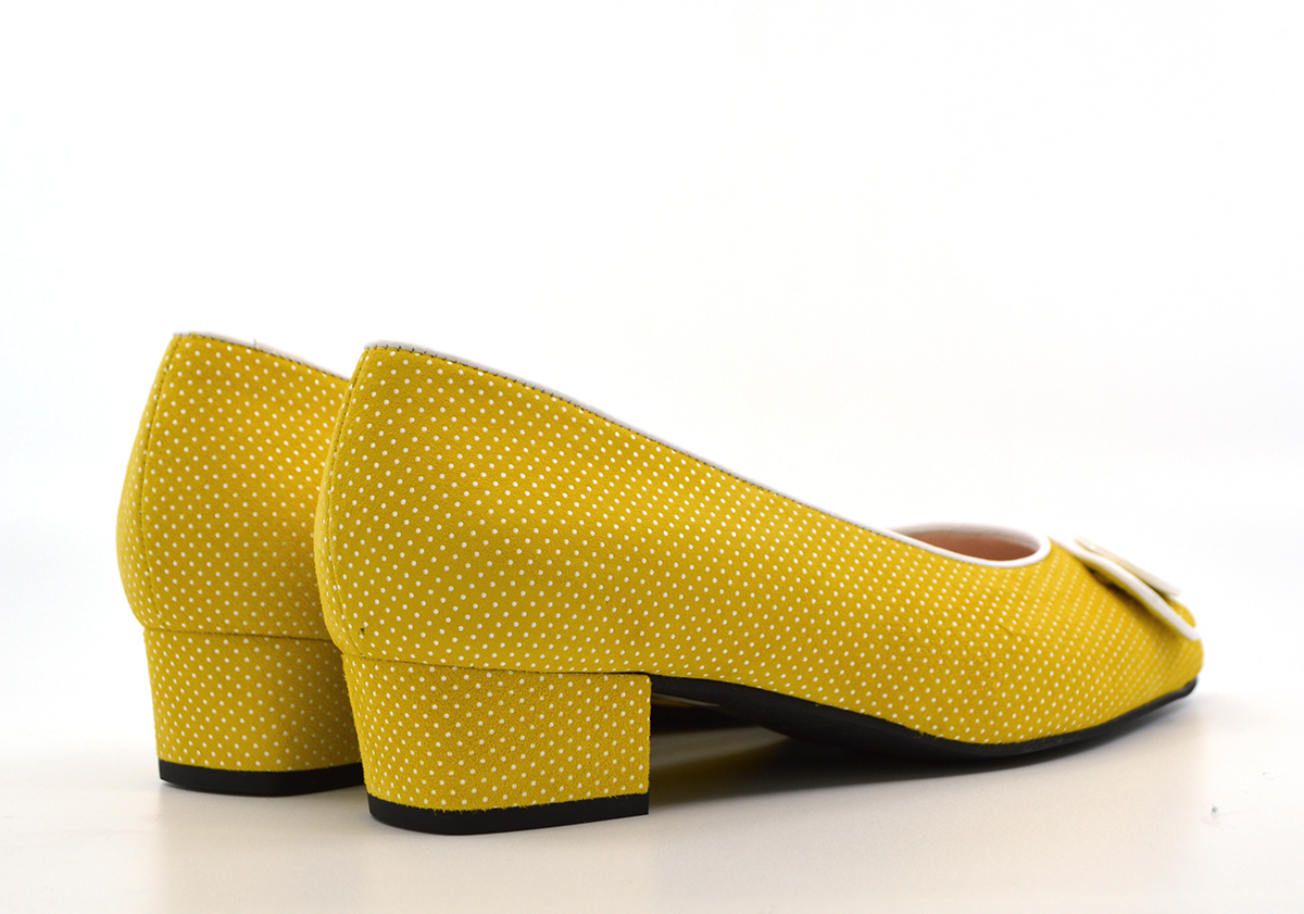 mustard yellow womens shoes