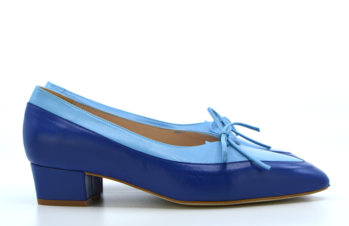 electric blue ladies shoes