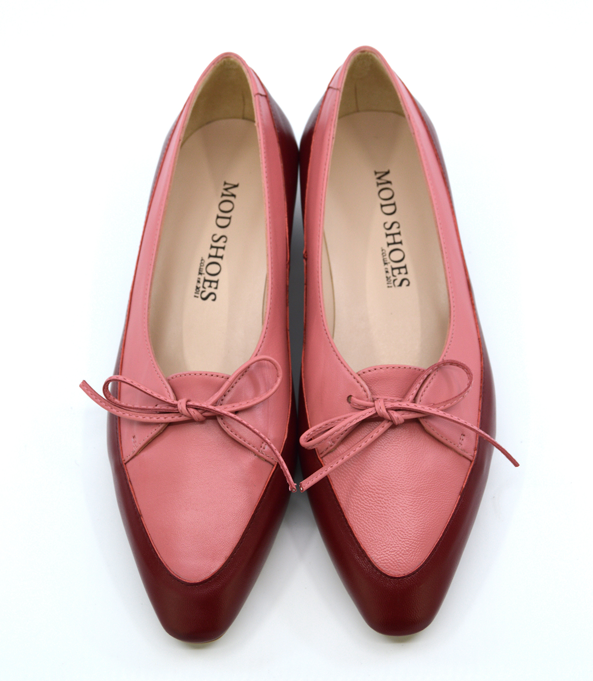 pink vintage shoes