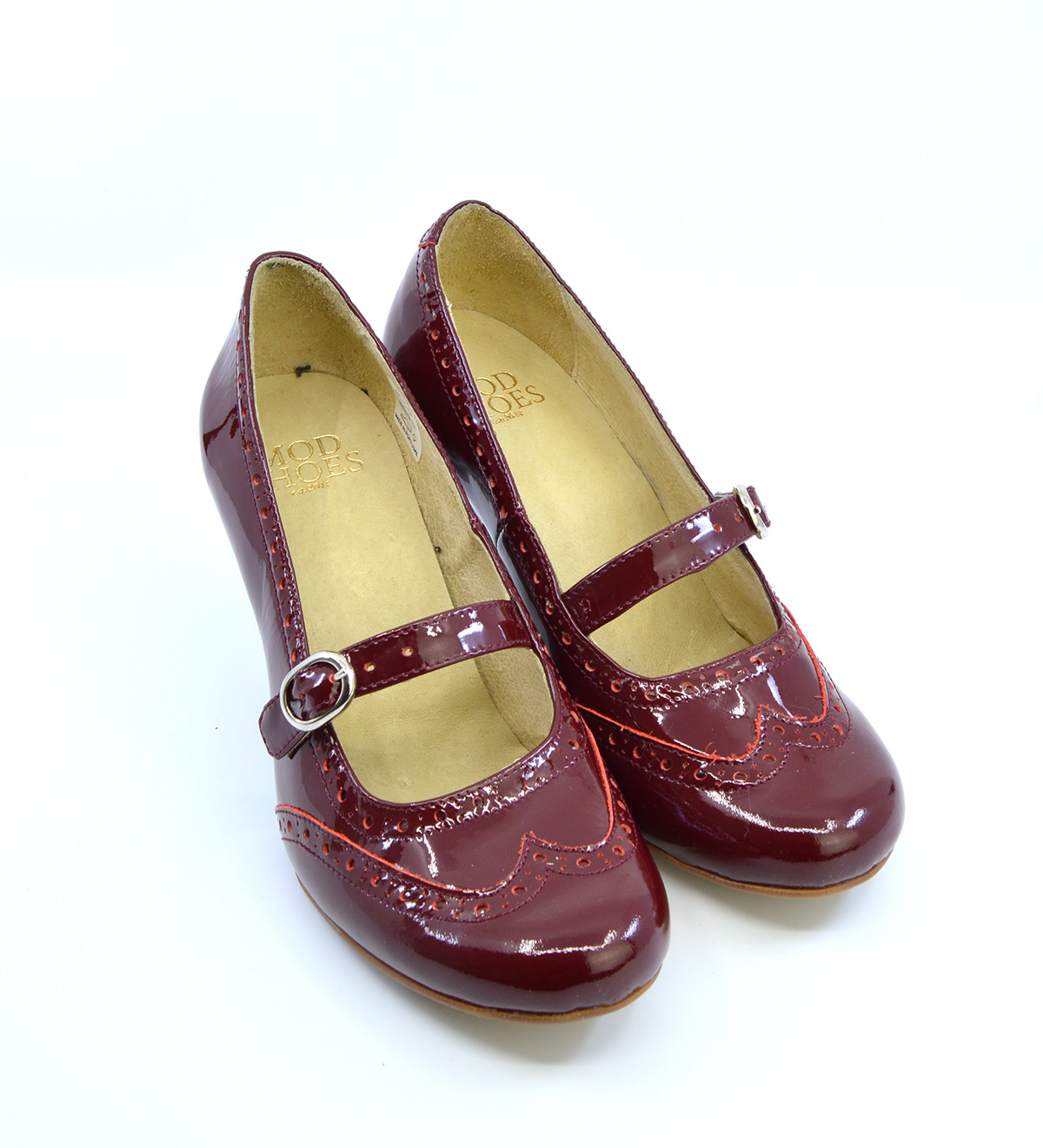 Penny – Wine Patent Leather Mary Jane 