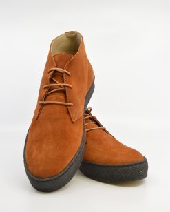 Chukka Boot Rust Suede – The Brett – Mod Shoes