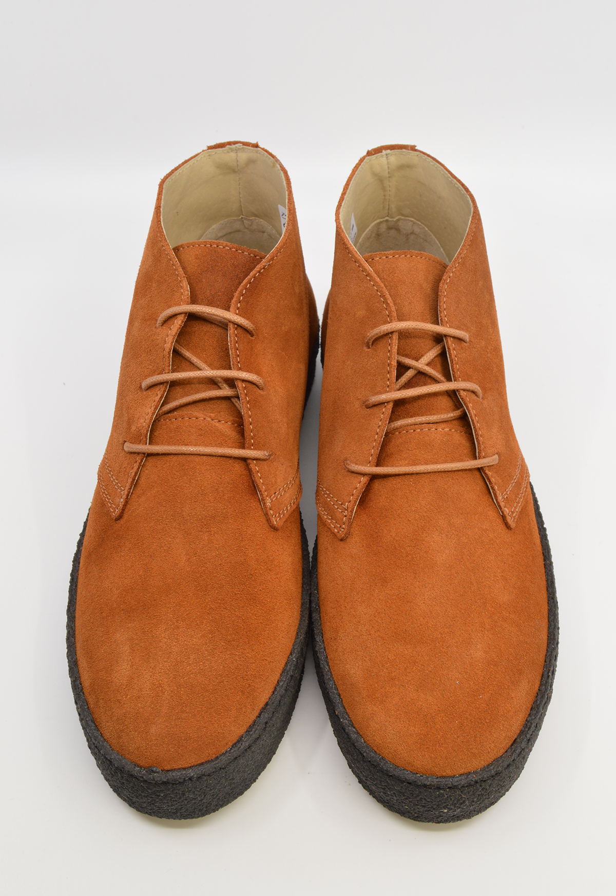 Chukka Boot Rust Suede – The Brett – Mod Shoes