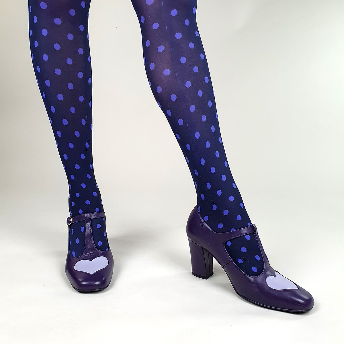 Silver Legs Argyle Check Patterned Tights - Kiss Tights