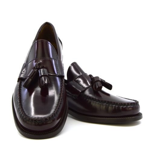 Tassel Loafers in Oxblood – The Baron – Mod Shoes