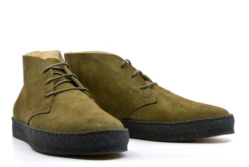 Chukka Boot Military Suede – The Brett – Mod Shoes