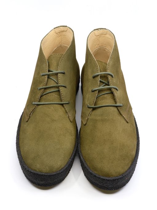 Chukka Boot Military Suede – The Brett – Mod Shoes