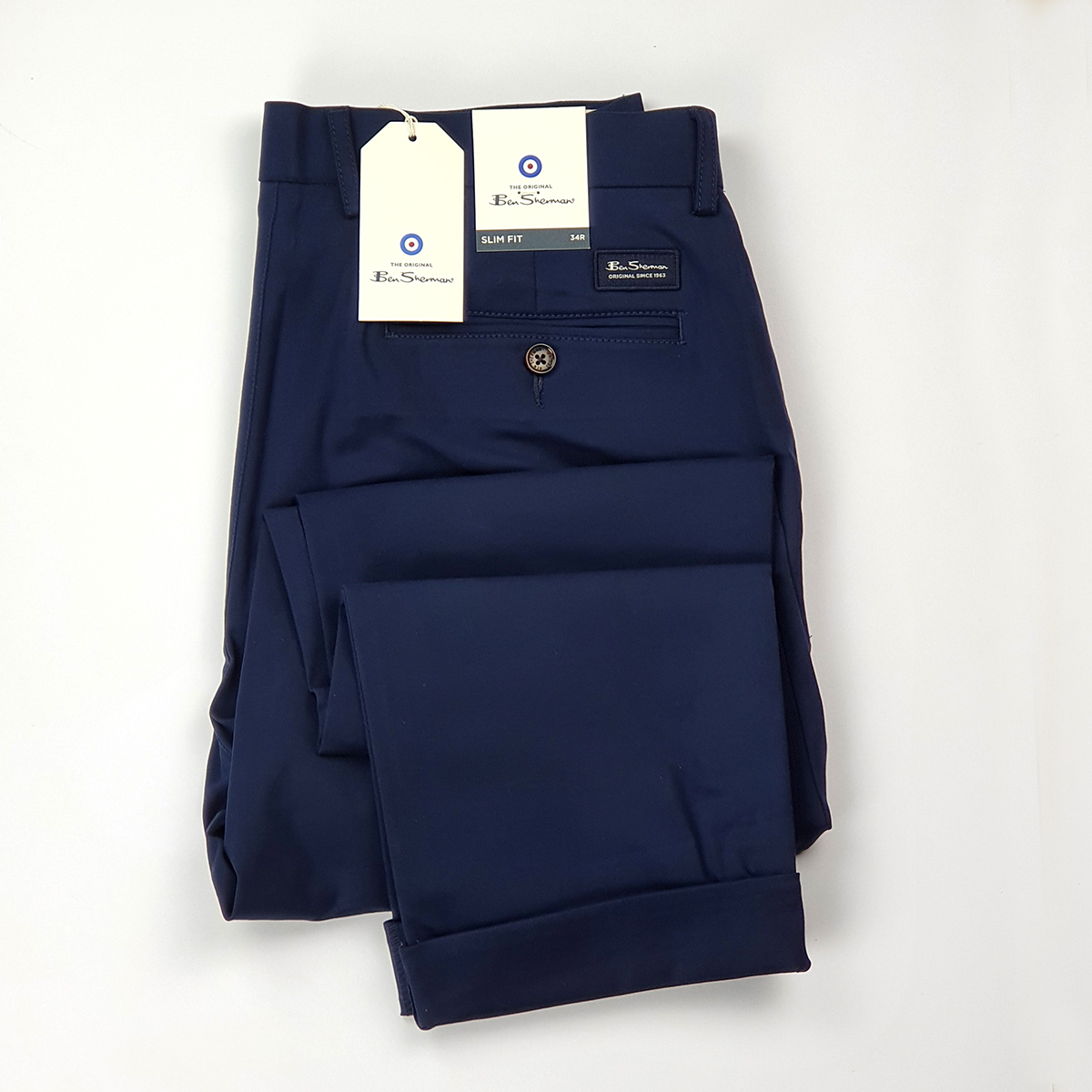 Buy Ben Sherman Mens Modern Fit Suit Separate Blazer and Pant Blue 40W  X 30L at Amazonin