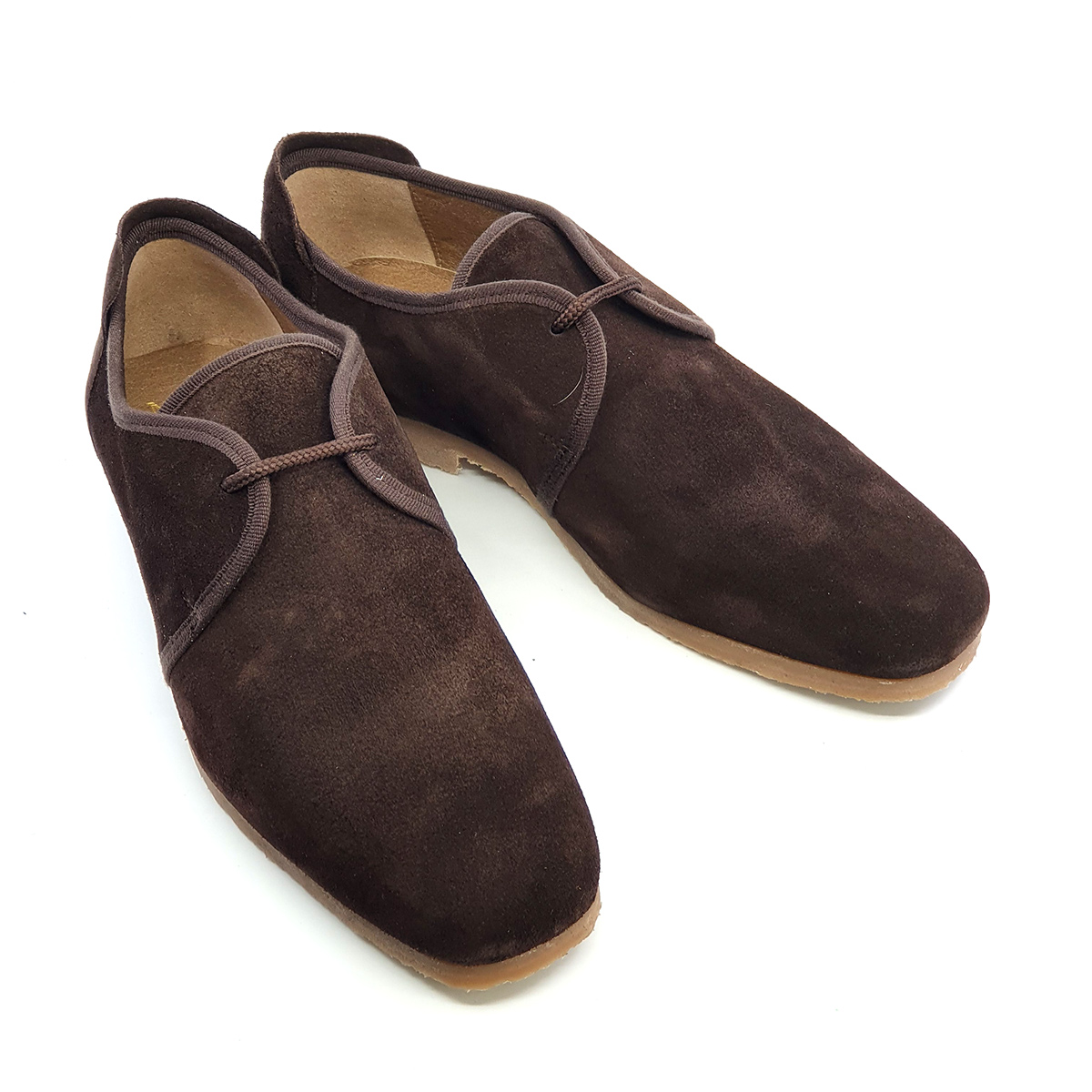 The “Terry Rawlings” Shoe in Chocolate Suede – Mod Shoes