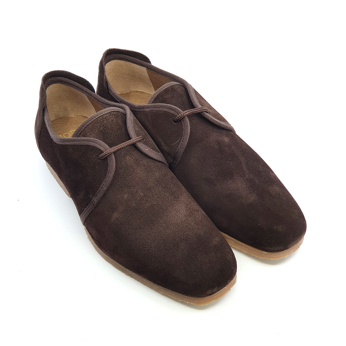 The “Terry Rawlings” Shoe in Chocolate Suede – Mod Shoes