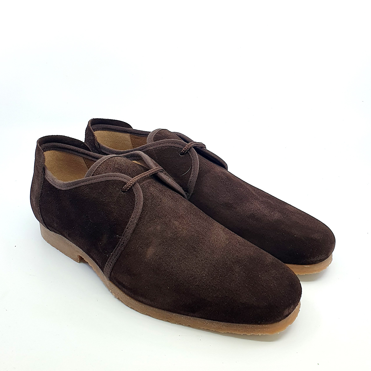 The “Terry Rawlings” Shoe in Chocolate Suede – Mod Shoes