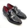 Modshoes - The Bryden - All Leather Black Loafer Brogue
