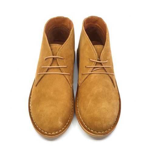 The Preston – Desert Boots In Whisky – Mod Shoes