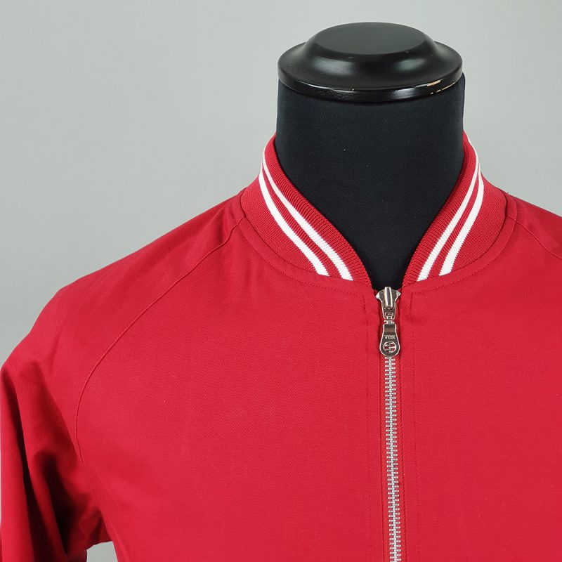 Monkey Jacket Red With White Stripes Exclusive Colour By 66