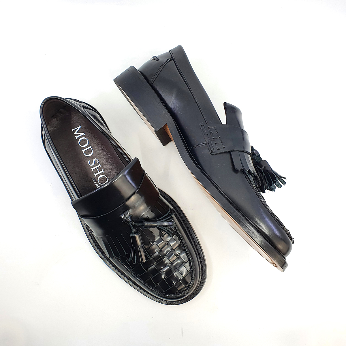 The Prince AllStars- Weaver Black Tassel Loafers – Mod Shoes