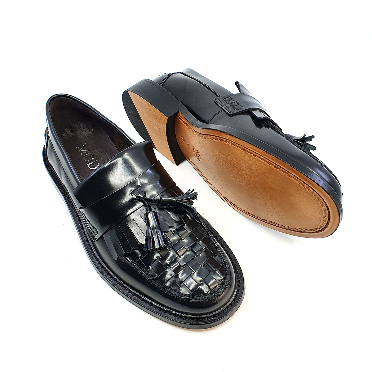 The Prince AllStars- Weaver Black Tassel Loafers – Mod Shoes