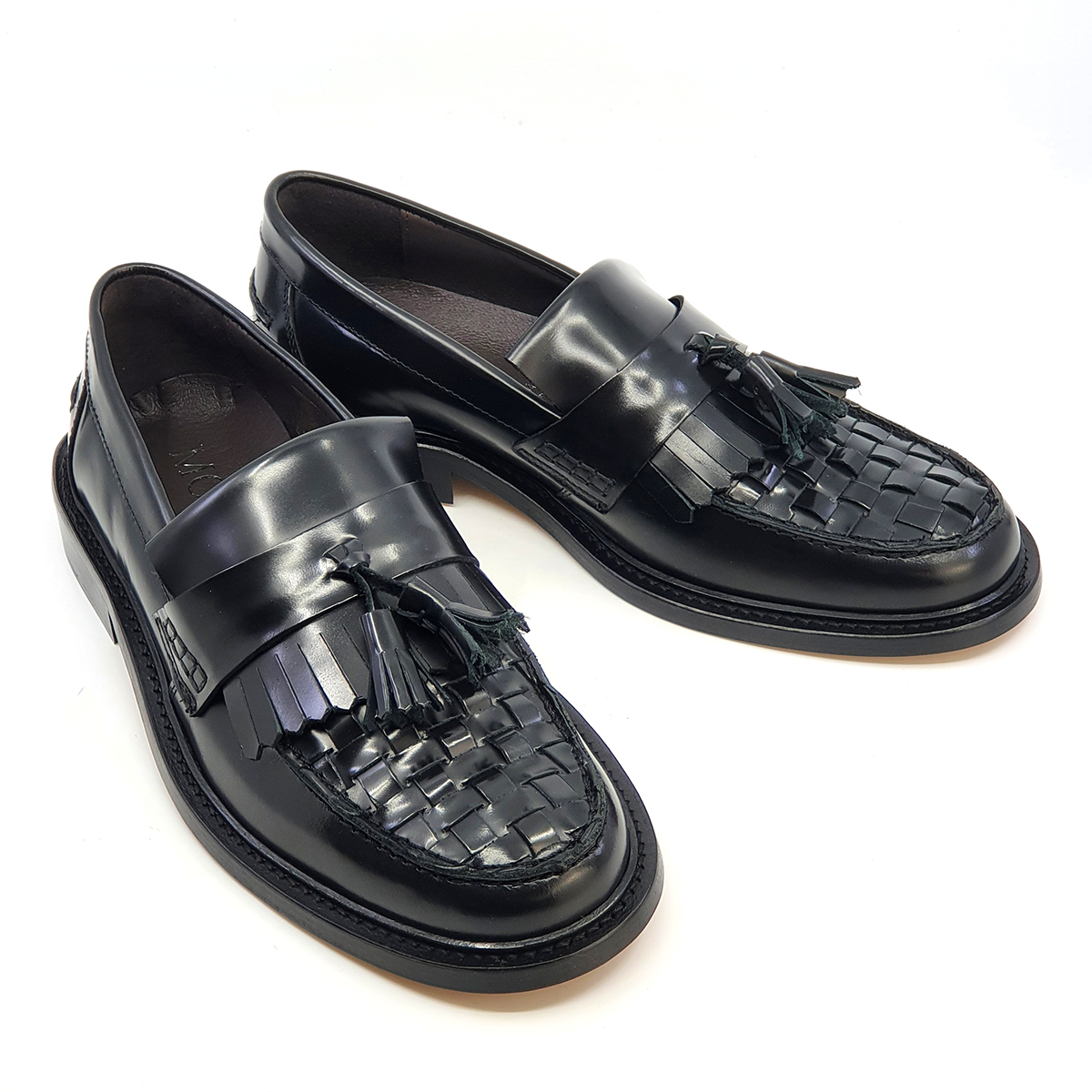 The Prince AllStars- Weaver Black Tassel Loafers – Mod Shoes