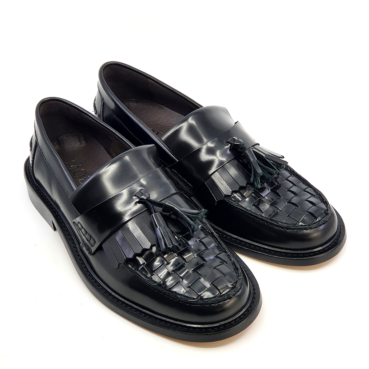 The Prince AllStars- Weaver Black Tassel Loafers – Mod Shoes