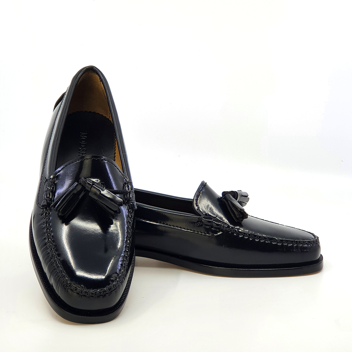 The Terrell Black Loafers – Mod Ska Northern Soul Ladies Shoes By Mod ...