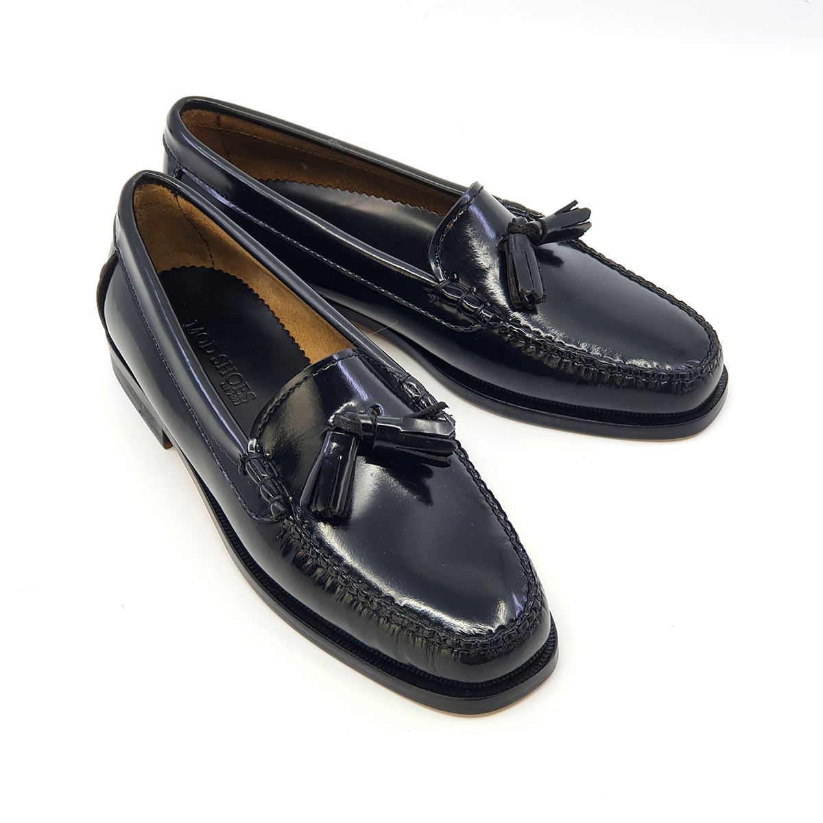 The Terrell Black Loafers – Mod Ska Northern Soul Ladies Shoes By Mod ...