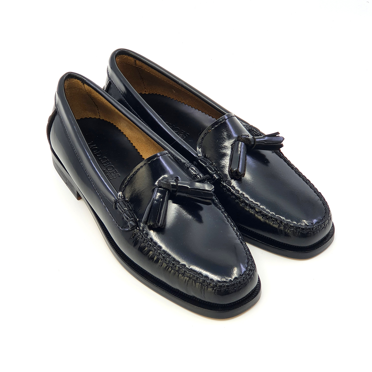 The Terrell Black Loafers – Mod Ska Northern Soul Ladies Shoes By Mod ...