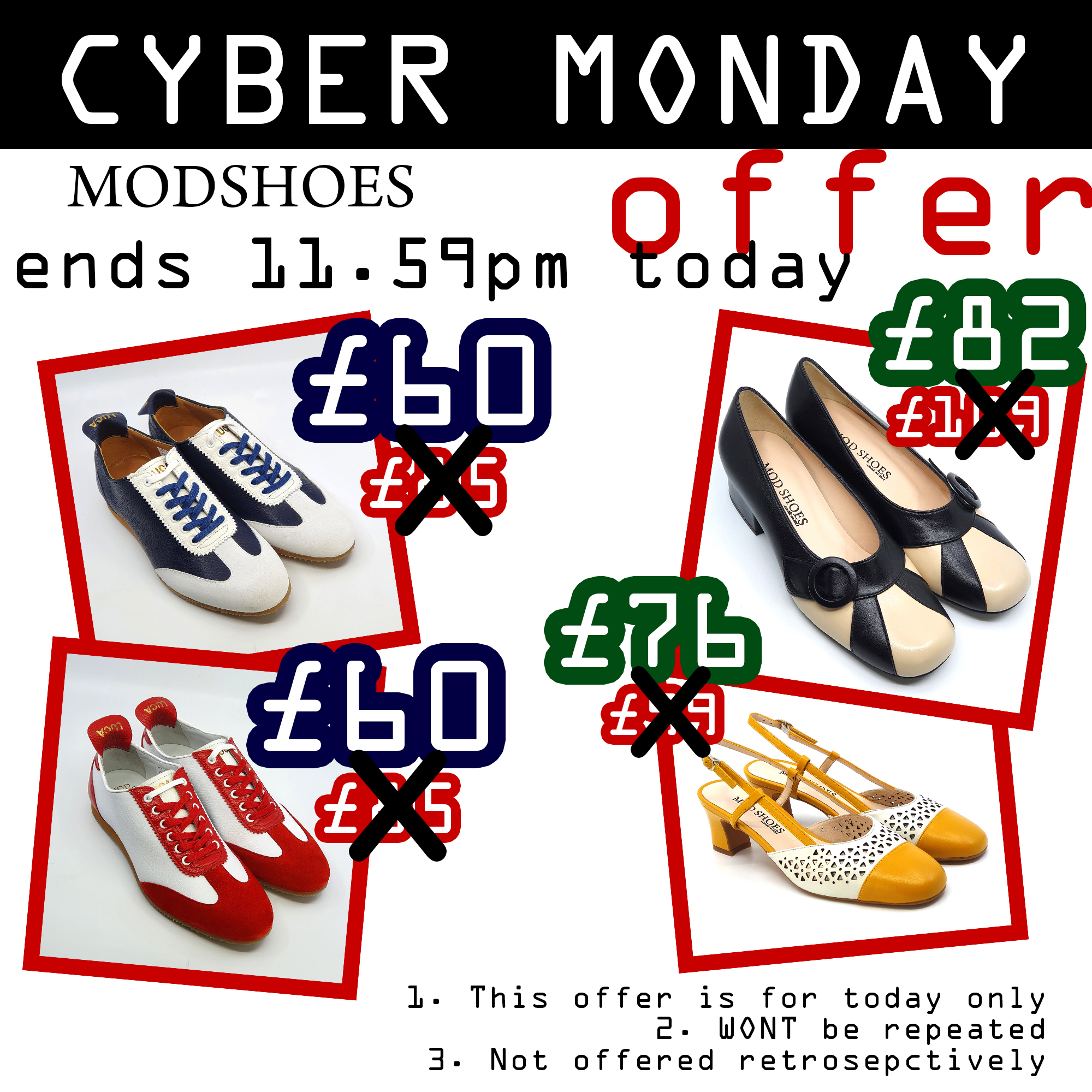 shoe store cyber monday