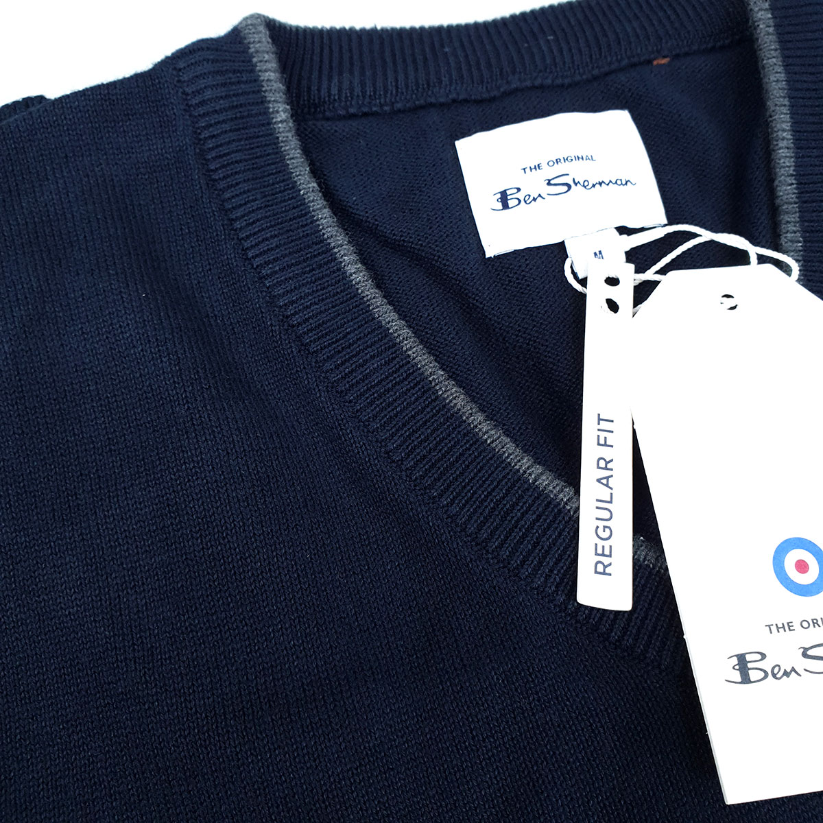 ben sherman v neck jumper