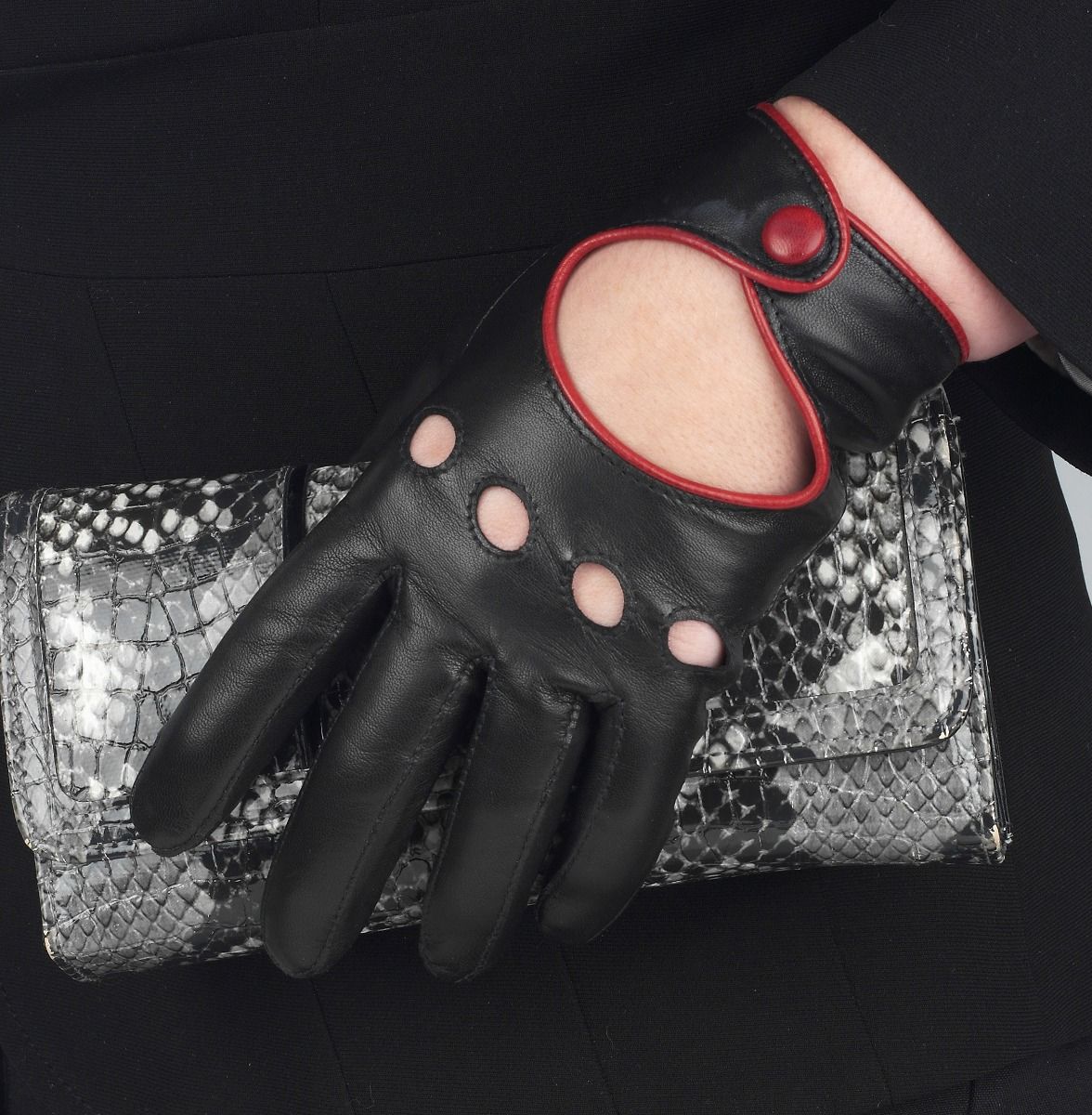 Womens black driving hotsell gloves