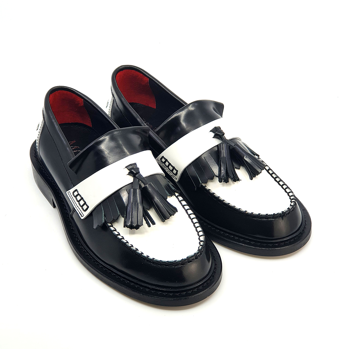 The Two Tone Loafers – Mod Ska Northern Soul Ladies Shoes by Mod Shoes –  Mod Shoes
