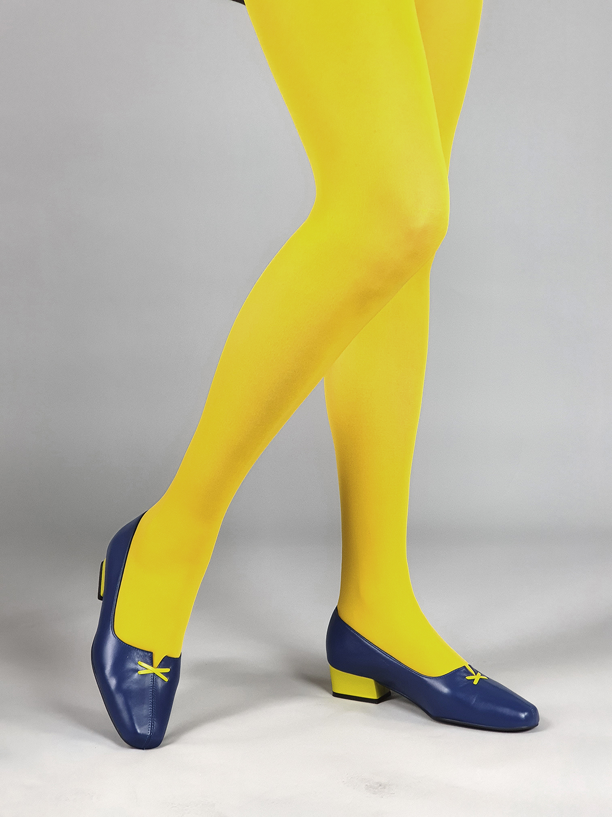 40 Denier Yellow Tights – ladies vintage retro 60s – 70s style