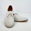 The Marvin - Desert Shoes In White Suede