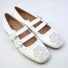 The "Pippa" in White - Ladies Retro Shoes by Mod Shoes