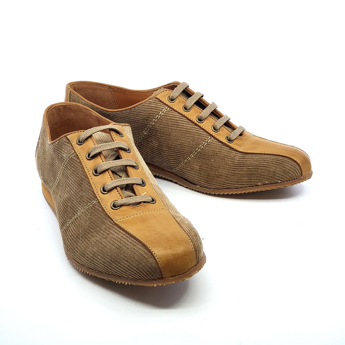 Artwood Cord – Cycling Shoe Inspired Trainers – Mod Shoes