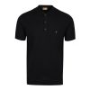 Gabicci Jackson Short Sleeve Plain Polo In Black