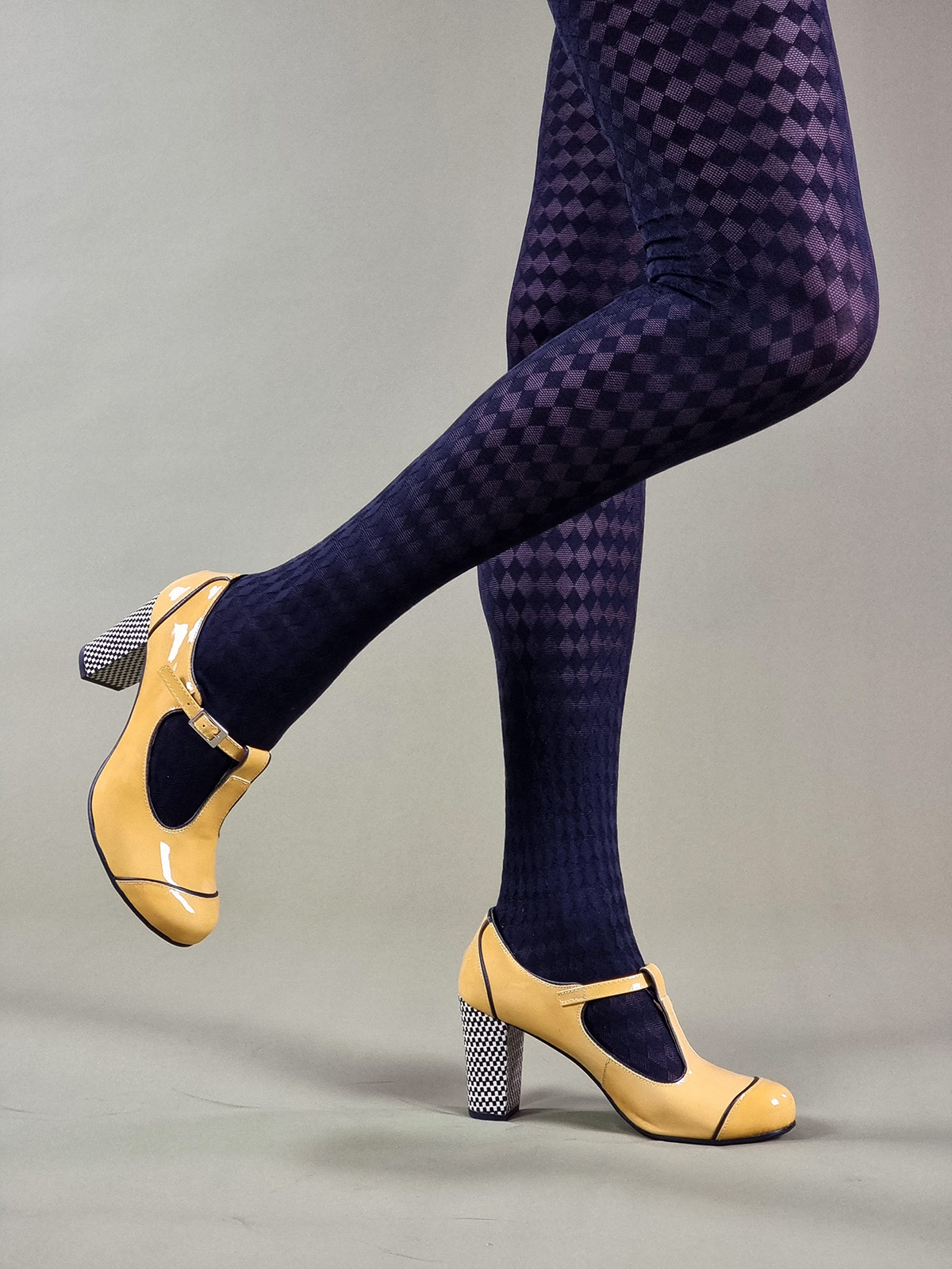 Jester Design Tights – ladies vintage retro 60s – 70s style – Mod Shoes