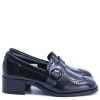 The Marcia In Black - Ladies Retro 60's Style Brogue Shoes by Mod Shoes