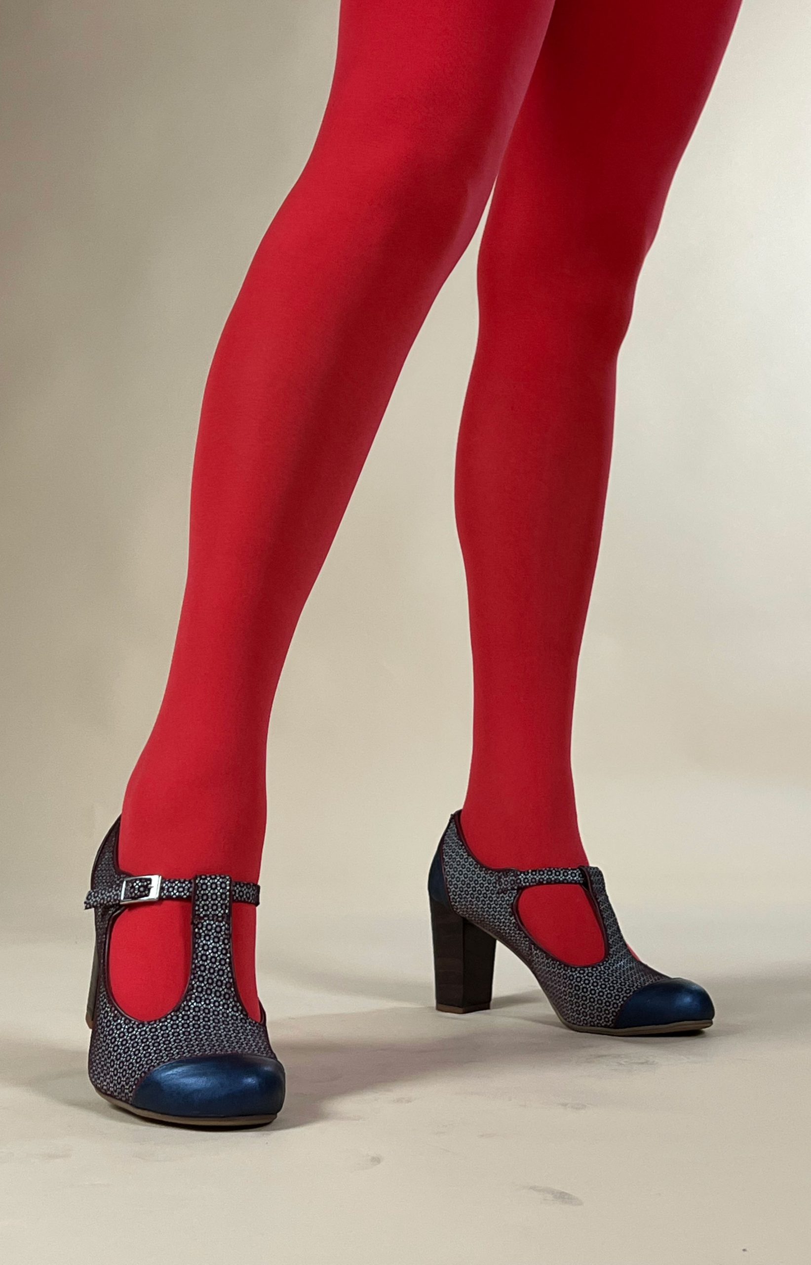 80 Denier Opaque High Risk Red Tights – ladies vintage retro 60s – 70s  style – Mod Shoes