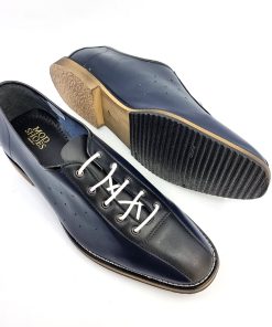 Midnight Blue & Black Bowling Shoes - The Strike - Mod Style