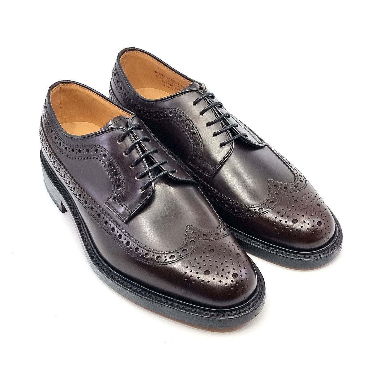 Loake Royal Brown Brogues – Mod Shoes Exclusive – Mod Shoes