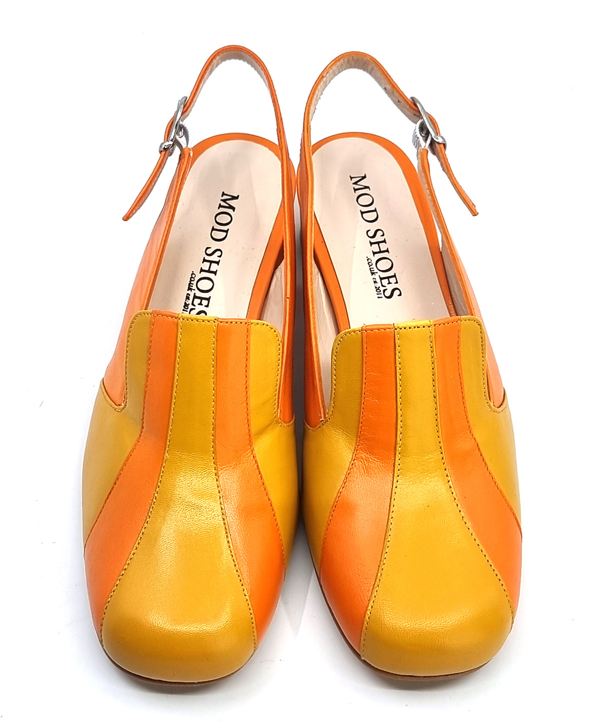 Ladies orange shoes on sale