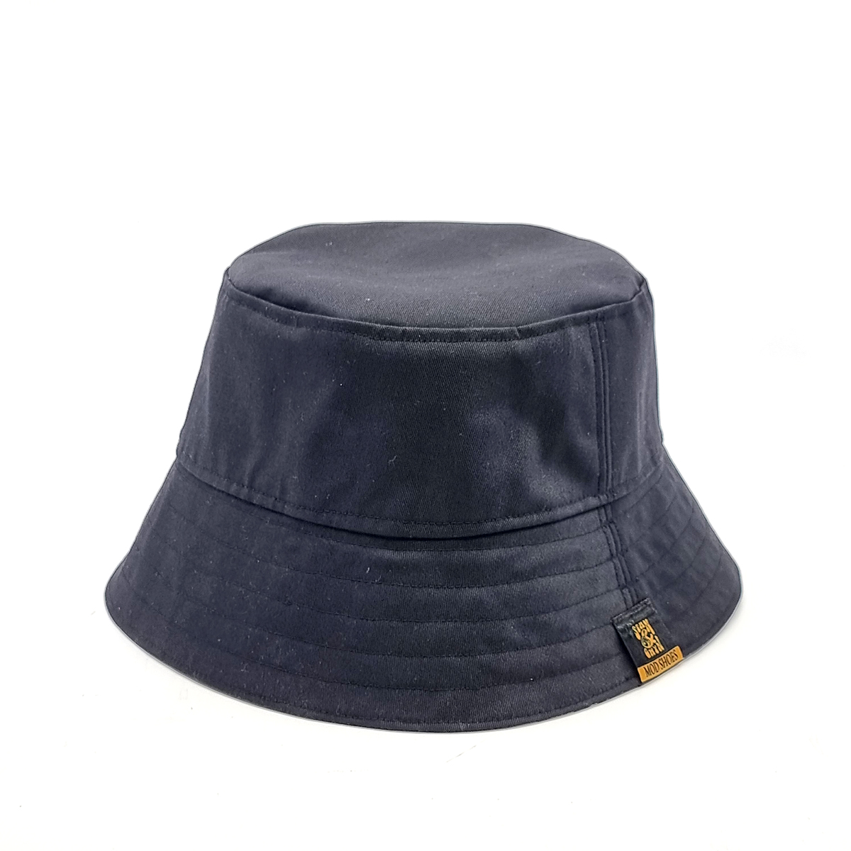 The Cappello – Black & White Dusty Shoe Pattern Bucket Hat – Britpop ...
